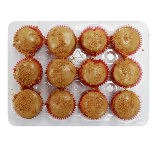 Lotus Top Mini Muffins 12 Pcs