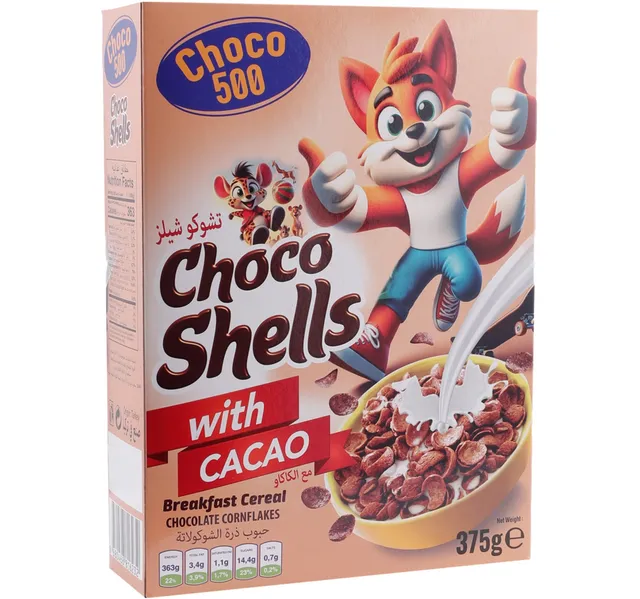 Esser Choco 500 Choco Shells Cereal 375 g