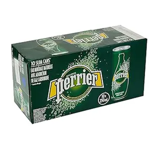 Perrier Natural Sparkling Mineral Water Regular 250 Ml