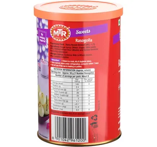 Mtr Rasagolla Tin 500 G