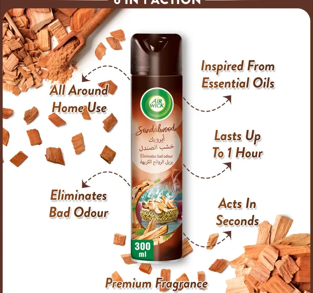Air Wick Sandalwood Air Freshener 300 ml