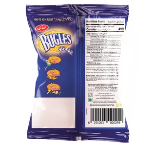 Tiffany Bugles Sweet Chili Corn Snacks 10.5 g
