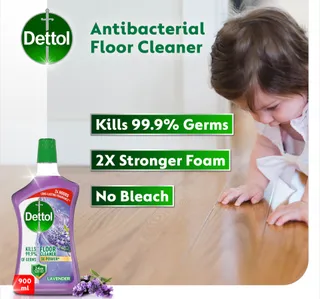 Dettol Anti Bacterial Floor Cleaner Lavender Scent 900 Ml