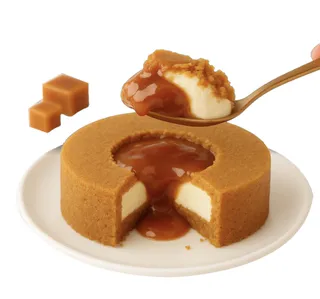 Bake Art Lulu Salted Caramel Upside Down Cheesecake 300 G