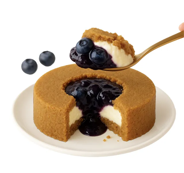Bake Art LuLu Blueberry Upside Down Cheesecake 300 g