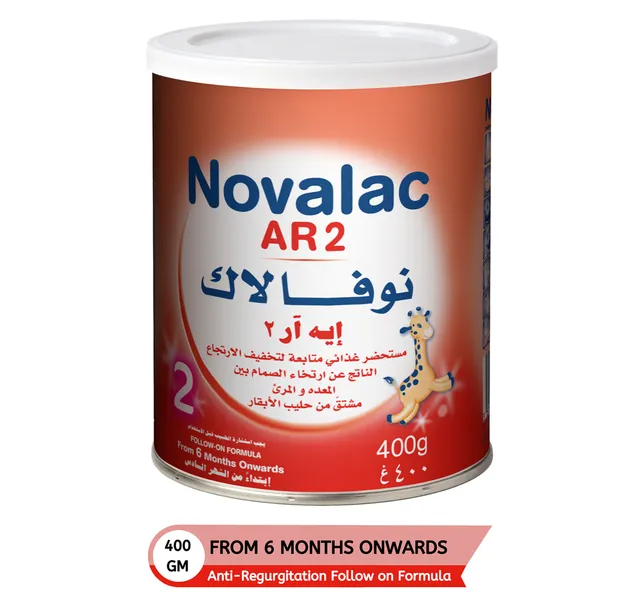 Novalac AR2 Anti-Regurgitation Follow On Formula Milk Powder (6+ Months) 400G