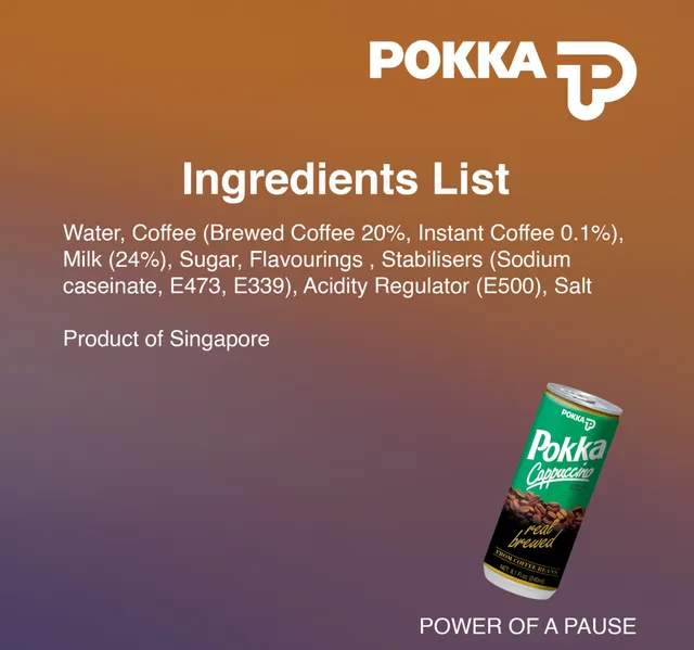 Pokka Cappuccino Coffee 240 ml