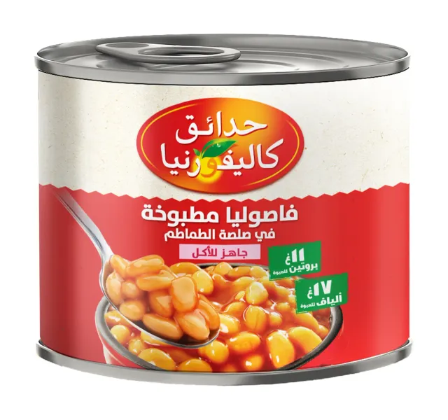 California Garden Canned Baked Beans In Tomato Sauce 220 G