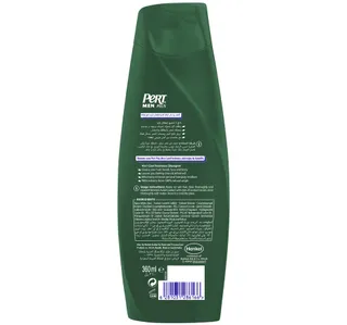 Pert Plus 4in1 Cool Freshness Shampoo For Men With Mint Extract Bergamot Scent 360 Ml
