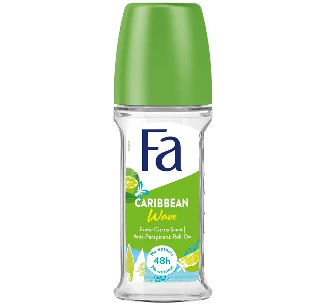 Fa Caribbean Wave Exotic Citrus Scent Anti Perspirant Roll On 50 Ml