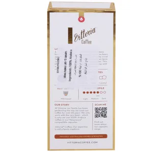 فيتوريا كوفي لاتيه الومنيوم كابسولز 10 Pcs