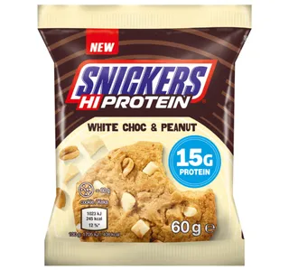 Snickers 15g Protein White Choc Peanut Cookie 60 G