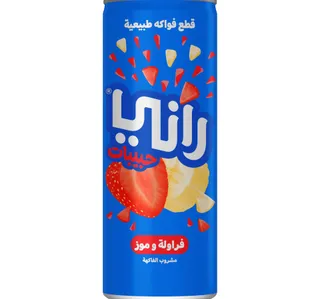 راني شراب الفراولة والموز 240 مل