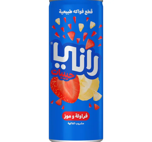راني شراب الفراولة والموز 240 مل