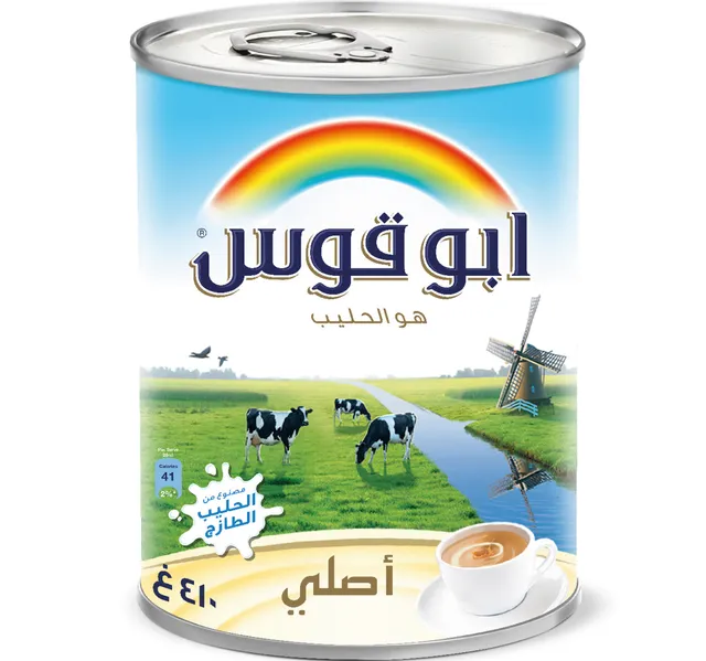 أبو قوس حليب مبخر 48 × 410 جم