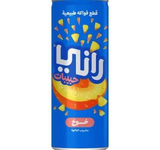 راني حبيبات شراب خوخ 240 مل