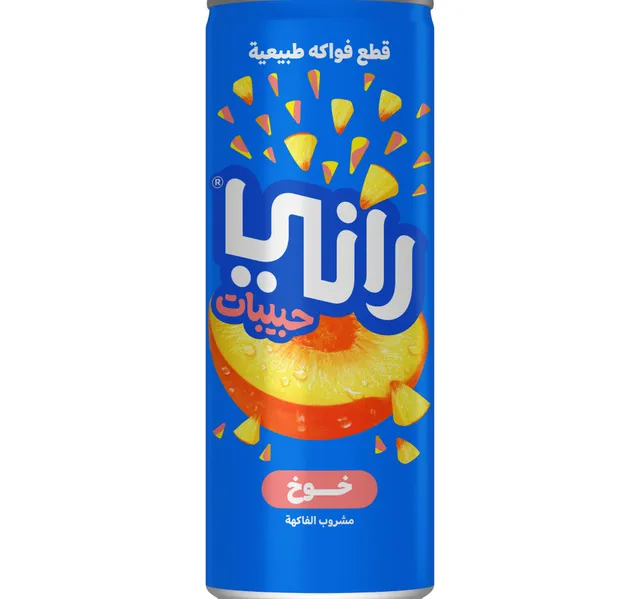 راني حبيبات شراب خوخ 240 مل