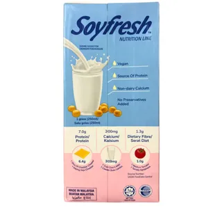 Soyfresh Soya Milk Low Sugar 1 Litre