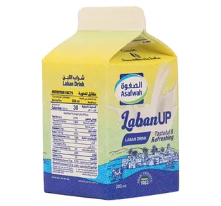 Asafwah Laban Up Laban Drink Tetra Pack 200 ml