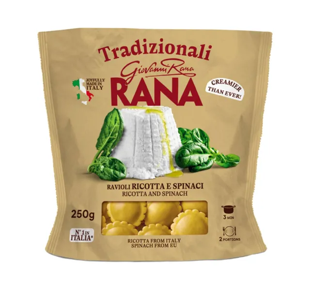 Rana Ravioli Ricotta And Spinach 250 G