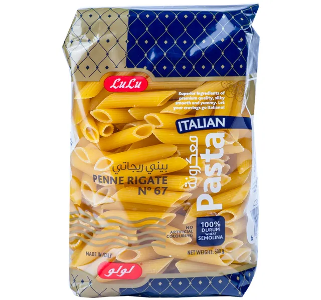 Lulu Italian Penne Rigate Pasta Ndeg67 500 G