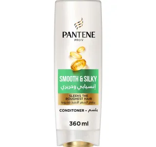 Pantene Pro-V Smooth & Silky Shampoo 375ml + Conditioner 360ml