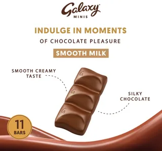 Galaxy Minis Smooth Milk Chocolate 11 Pcs 137 5 G