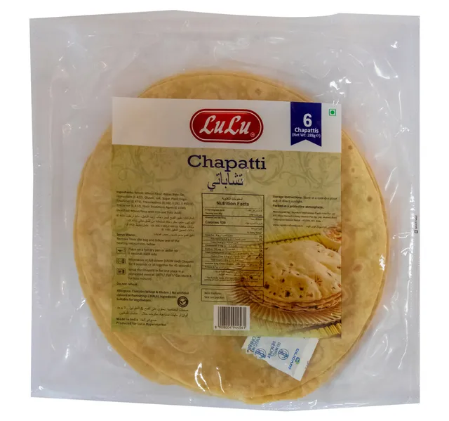 Lulu Chapatti 6 Pcs