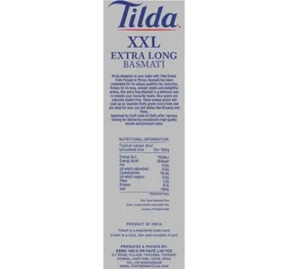 Tilda Grand Xxl Extra Long Basmati Rice 5 Kg