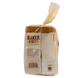 Baker Street Medium Brown Sliced Bread 600 g
