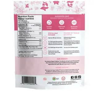 Organic Traditions Stevia Leaf Powder 150 g