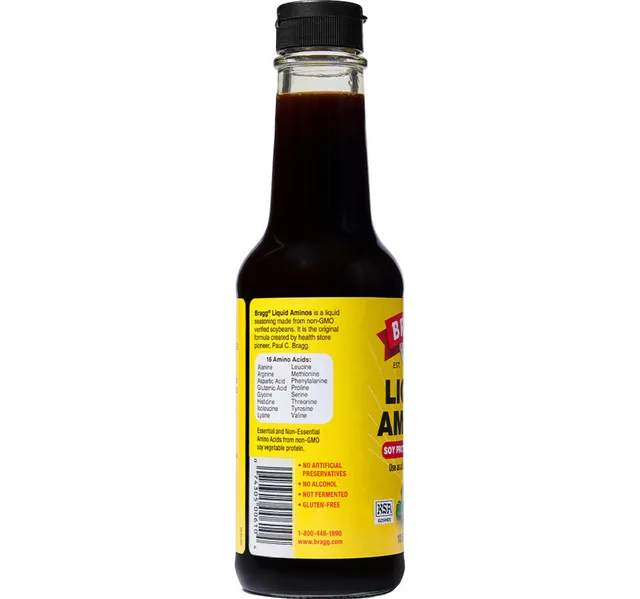 Bragg Organic Coconut Liquid Aminos Soy-Free Seasoning 296 ml