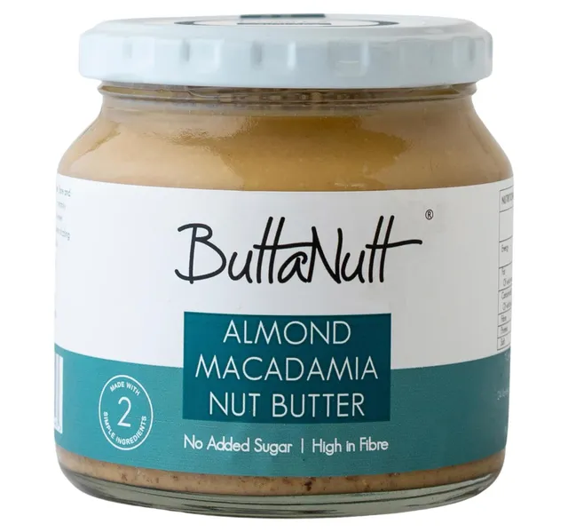 Buttanutt Almond Macadamia Nut Butter Spread 250 G