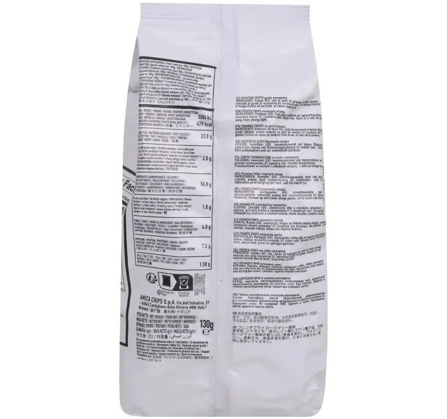 Amica Chips Alfredo S Rosemary Potato Chips 130 G