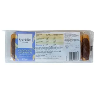 Specialite Locale Chocolate Fingerellas 250 g