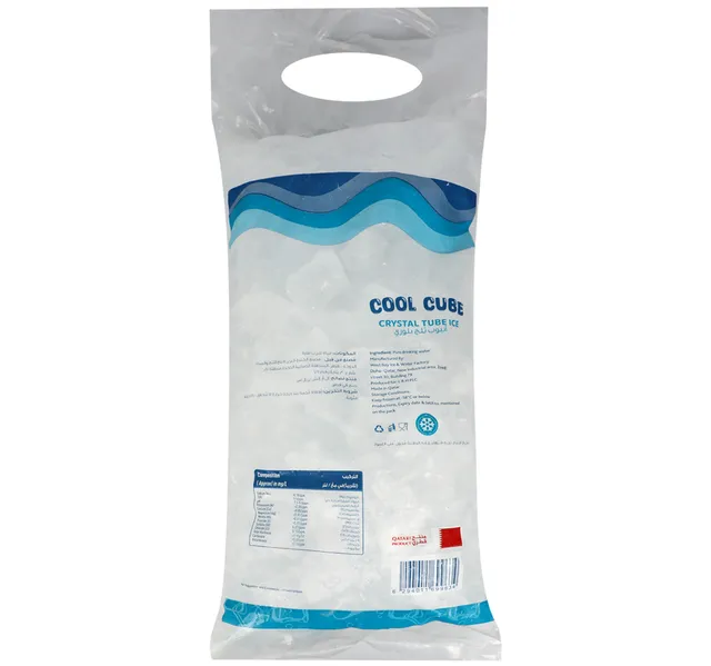 كول كيوب أنابيب ثلج كريستال 3 Kg