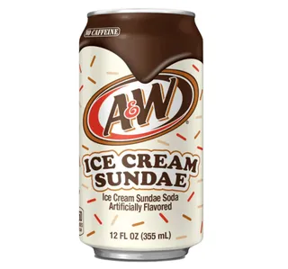 A&W Ice Cream Sundae Soda 355 ml