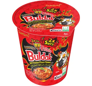 Samyang Buldak 2x Spicy Hot Chicken Flavor Fried Instant Cup Noodles 70 g
