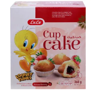 كعكة كوب لولو محشوه بالفراولة ٣٦٠ غرام