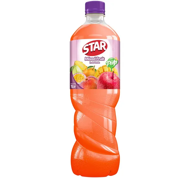 Star Mixed Fruit Drink With Pulp 1 Litre