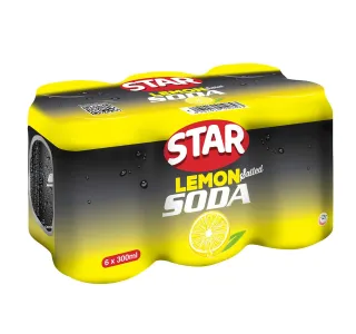 Star Lemon Salted Soda Carbonated Soft Drink 300 Ml