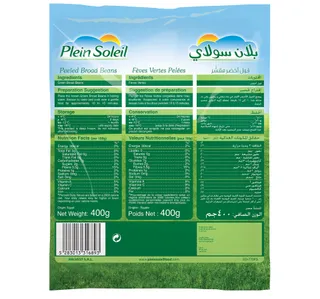 Plein Soleil Peeled Broad Beans 400 G