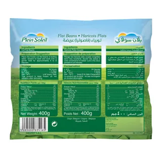 Plein Soleil Cut Flat Beans 400 G