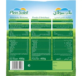 Plein Soleil Artichoke Bottoms 400 G
