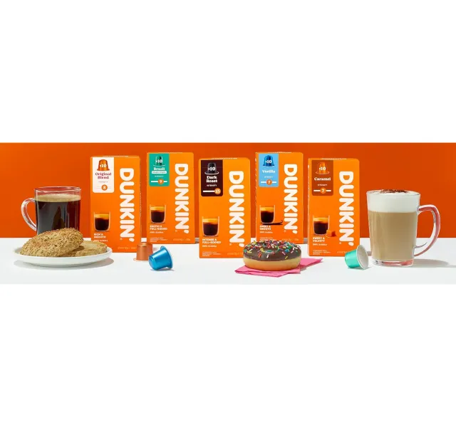 Dunkin Brazil Intensity 9 Coffee Capsules 10 pcs 52 g