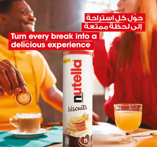 Nutella Biscuits Filled With Chocolate Hazelnut 166 G