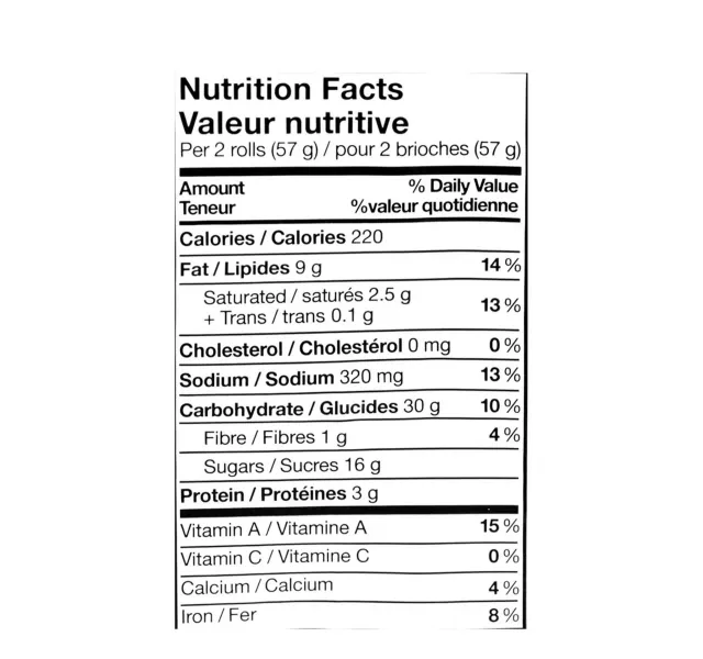 Two Bite Cinnamon Rolls 340 G