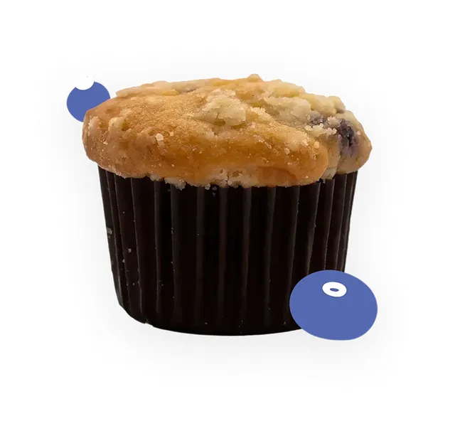 Cravingly Good Plant Based Super Berry Fusion Blueberries and Acai Berries Mini Muffins 336 g