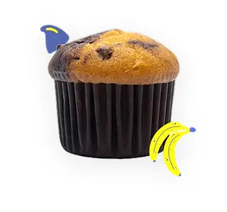 Cravingly Good Plant Based Banana Chocolate Medley Mini Muffins 336 g