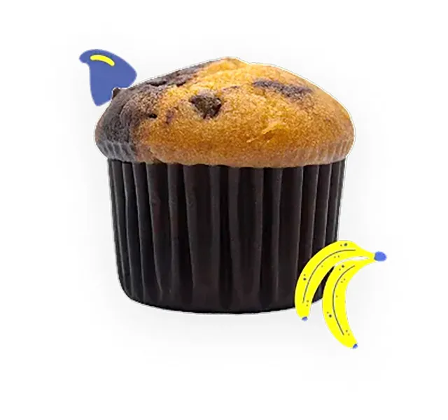Cravingly Good Plant Based Banana Chocolate Medley Mini Muffins 336 g